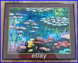 The San Francisco Music Box Company Monet Water Lilies Pink Jewelry Box