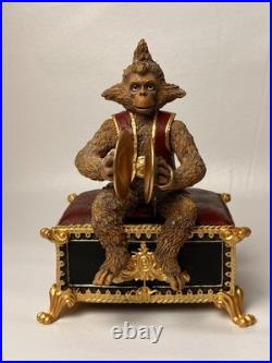 The San Francisco Music Box Company Phantom of the Opera Musical Monkey Figurine The San Francisco Music Box Company Phantom of the Opera Musical Monkey Figurine