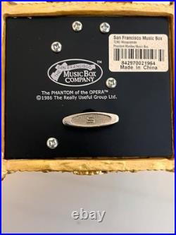 The San Francisco Music Box Company Phantom of the Opera Musical Monkey Figurine The San Francisco Music Box Company Phantom of the Opera Musical Monkey Figurine