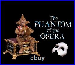 The San Francisco Music Box Company Phantom of the Opera Musical Monkey Figurine The San Francisco Music Box Company Phantom of the Opera Musical Monkey Figurine