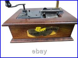 The Thorens Gramophone Swiss Made Movement 5 Discs AD30 music box player