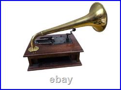 The Thorens Gramophone Swiss Made Movement 5 Discs AD30 music box player