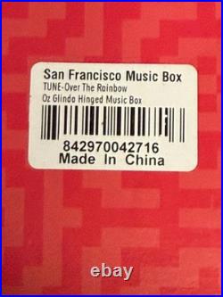 The Wizard of OZ Dorothy & Glinda Music Box San Fransisco Music Box Company VTG