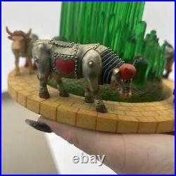 The Wizard of Oz Cow's Animated Musical Figurine 7264 Tags & Box See Video