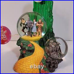 The Wizard of Oz Snow Globe Music Box We're Off to See the Wizard No. 1820 W Box