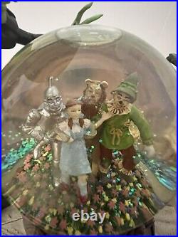 The Wizard of Oz Wicked Witch Snowglobe Crystal Ball San Francisco Music Box Co