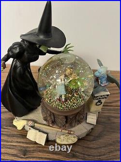 The Wizard of Oz Wicked Witch Snowglobe Crystal Ball San Francisco Music Box Co