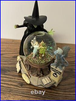 The Wizard of Oz Wicked Witch Snowglobe Crystal Ball San Francisco Music Box Co