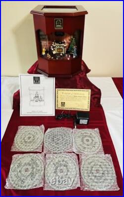 Thomas Pacconi Victorian Christmas Music Box 6 Disk TPC-MB-401 Brand New Works