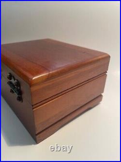 Thorens 36 Note Music Box. Walnut. Waltz, Die Forelle, Barcarolle. SEE VIDEO