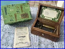 Thorens AL-336 3-Airs Vintage Music Box 36 Note Music Box in Original Box Swiss