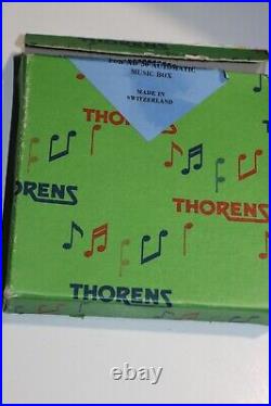 Thorens Gramophone Music Box 7 Discs WORKS READ