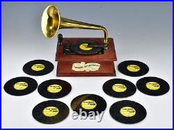 Thorens Gramophone Swiss Music Box with 10 Discs
