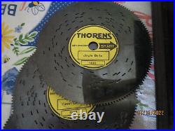 Thorens Gramophone Switzerland with 20 Different Music Discs