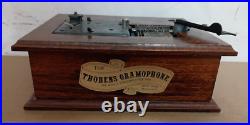 Thorens Gramophone antique swiss made with 5 Discs Parts only NO Wind up crank