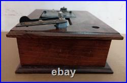 Thorens Gramophone antique swiss made with 5 Discs Parts only NO Wind up crank