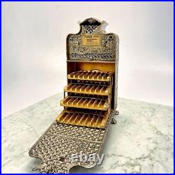 Thorens Movement Brahms Lullaby Lorely Swiss Cigarette Machine Art Deco Antique
