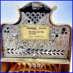 Thorens Movement Brahms Lullaby Lorely Swiss Cigarette Machine Art Deco Antique