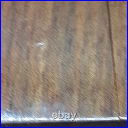 Thorens Music Box 2 Songs Cylinder Switzerland Shield Wood Box