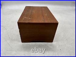 Thorens Music Box 3 songs 36 note Moon River Lara's Impossible Dream Hear Video