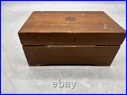 Thorens Music Box 3 songs 36 note Moon River Lara's Impossible Dream Hear Video