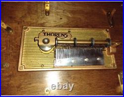 Thorens Music Box with 3 Discs. EXCELLENT CONDITION? 14.5x22.5x17