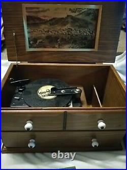 Thorens Swiss Music BoxvRARE BEAUTIFUL Vintage AD 30 with 26 discs