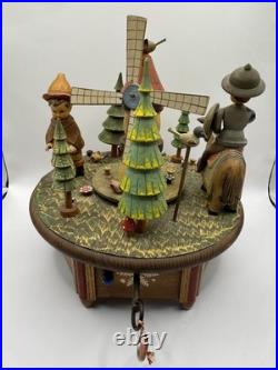 Thorens Vintage Swiss Music Box In Working Condition Made In Switzerland