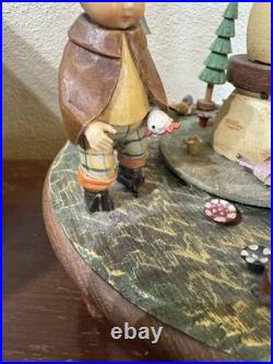 Thorens Vintage Swiss Music Box In Working Condition Made In Switzerland