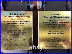 Timeless Classics 1964 & 1966 Ford Mustang Music Box Ardleigh Elliott