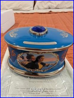 Titanic Heirloom Porcelain Music Boxes Lot Of 3 My Heart Will Go On