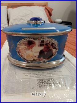 Titanic Heirloom Porcelain Music Boxes Lot Of 3 My Heart Will Go On