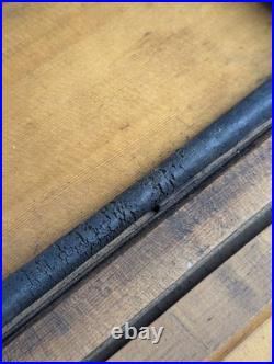 Title Antique Wood Tabletop Hand Crank Roller Organ Organette No Cobs As Is
