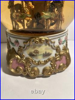 Tobin Fraley American Treasures Carousel Water Globe No 673/5000 Limited Edition