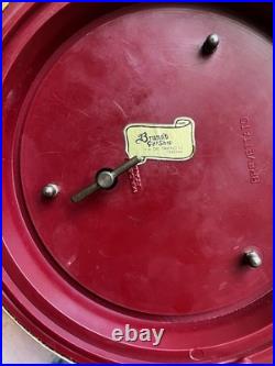 Unique Brevettato Italy Marble Cigarette/Lipstick Musical Carousel