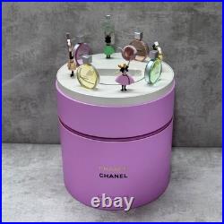 Used CHANCE CHANEL Limited Pink Rechargeable Music Box without 100ml Perfume