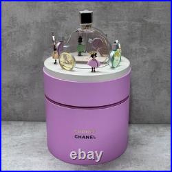 Used CHANCE CHANEL Limited Pink Rechargeable Music Box without 100ml Perfume