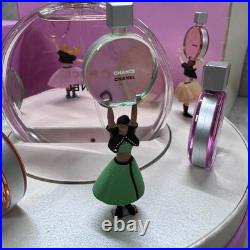 Used CHANCE CHANEL Limited Pink Rechargeable Music Box without 100ml Perfume