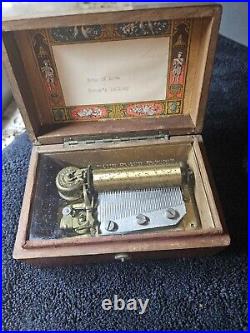 Used Luge REUGE MUSIC Swiss Made Music Box