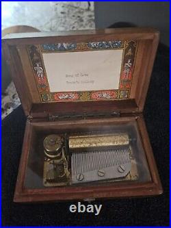 Used Luge REUGE MUSIC Swiss Made Music Box
