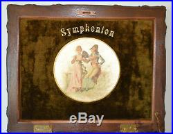 VERY RARE ROCOCO SYMPHONION MUSIC BOX with 30 DISKS WE SHIP WORLDWIDE