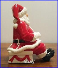 VILLEROY & BOCH Christmas Toys Memories Music Box Santa Claus Porcelain A+