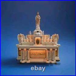 VINTAE GLOLITE SWISS LAST SUPPER CHRISTMAS CHURCH ALTAR Very RARE