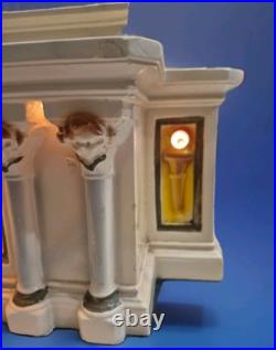 VINTAE GLOLITE SWISS LAST SUPPER CHRISTMAS CHURCH ALTAR Very RARE