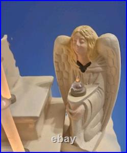 VINTAE GLOLITE SWISS LAST SUPPER CHRISTMAS CHURCH ALTAR Very RARE