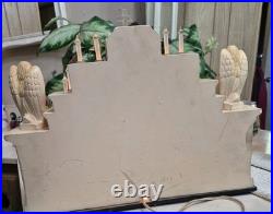 VINTAE GLOLITE SWISS LAST SUPPER CHRISTMAS CHURCH ALTAR Very RARE