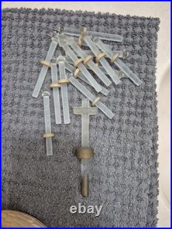 VINTAE GLOLITE SWISS LAST SUPPER CHRISTMAS CHURCH ALTAR Very RARE