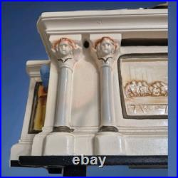 VINTAE GLOLITE SWISS LAST SUPPER CHRISTMAS CHURCH ALTAR Very RARE