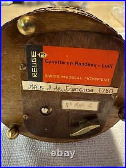 VINTAGE 1750 REUGE Dancing Gavotte en Rondeau Lulli Swiss Musical Movement