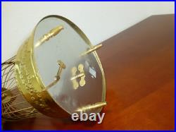 VINTAGE FRENCH BONTEMS SINGING BIRD CAGE BIRD MECHANICAL AUTOMATON (Watch Video)